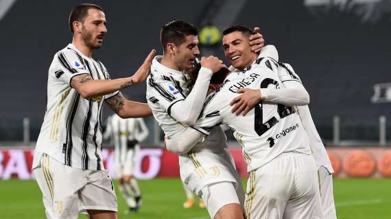 Juventus-Crotone, le formazioni ufficiali: non c'è Morata, dentro Kulusevski con Ronaldo