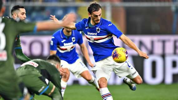 Rigore col Var assegnato alla Samp: Gabbiadini fa 2-2. Gattuso gioca la carta Mertens