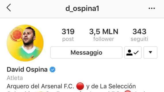 Preso Ospina: amatissimo in Colombia, sarà l'azzurro più seguito (7,6mln) sui social e nella top10 di Serie A