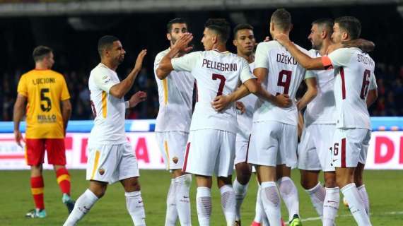 La Roma passeggia a Benevento: al Vigorito finisce 4-0, altro duro ko per i campani