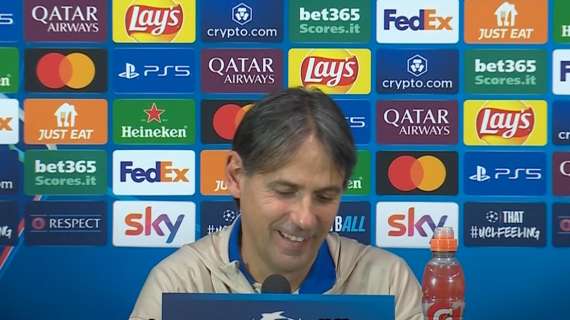 L’interista Palmeri in conferenza Champions contro Conte ed Inzaghi sorride: “Ieri calma piatta nel post…”