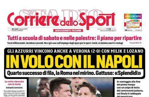 PRIMA PAGINA - CdS Campania - Lite tra le panchine: "Rino placa Juric"