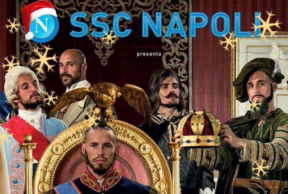 FOTO - Il messaggio della SSC Napoli: "Auguri da I Re Napoli"