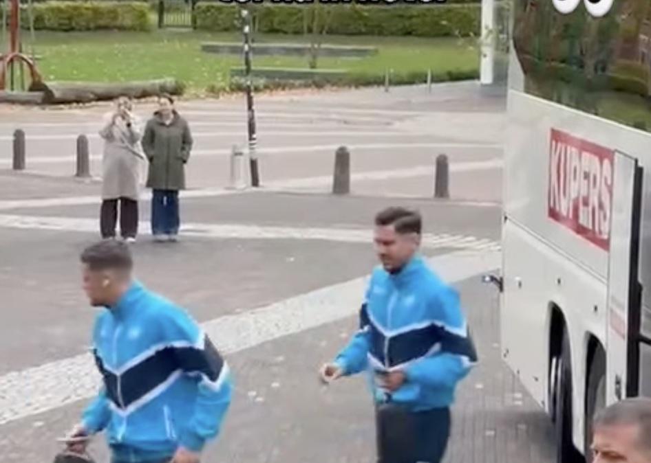 Rifinitura completata per gli azzurri: la squadra torna in hotel
