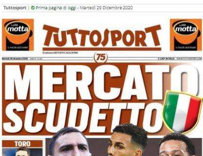 PRIMA PAGINA - Tuttosport: "Mercato scudetto, Llorente o Depay per la Juve"