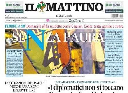 Il Mattino: "Senza paura"