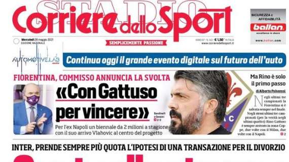 PRIMA PAGINA - CdS: "Napoli, ribaltone: salta Conceição, Galtier è pronto"