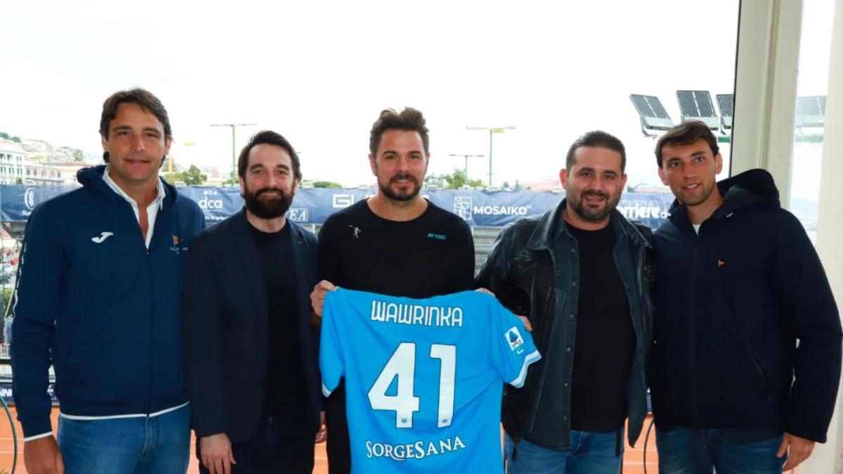 Edo De Laurentiis e Bianchini in visita alla Napoli Tennis Cup: il motivo