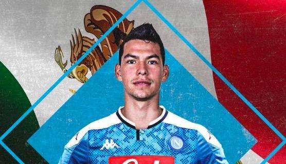 Lozano-Napoli, la nota che ufficializza l'acquisto sul sito del club: "Welcome"