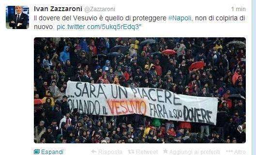 Cori e striscione sul Vesuvio, un turno di squalifica per la Curva del Bologna ma la pena è sospesa