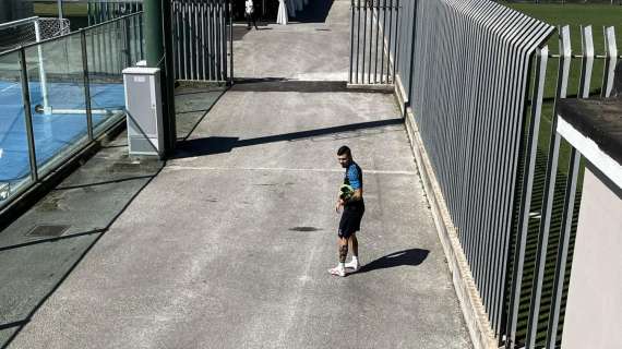 FOTO - Prosegue il recupero di Gaetano: anche oggi solo palestra