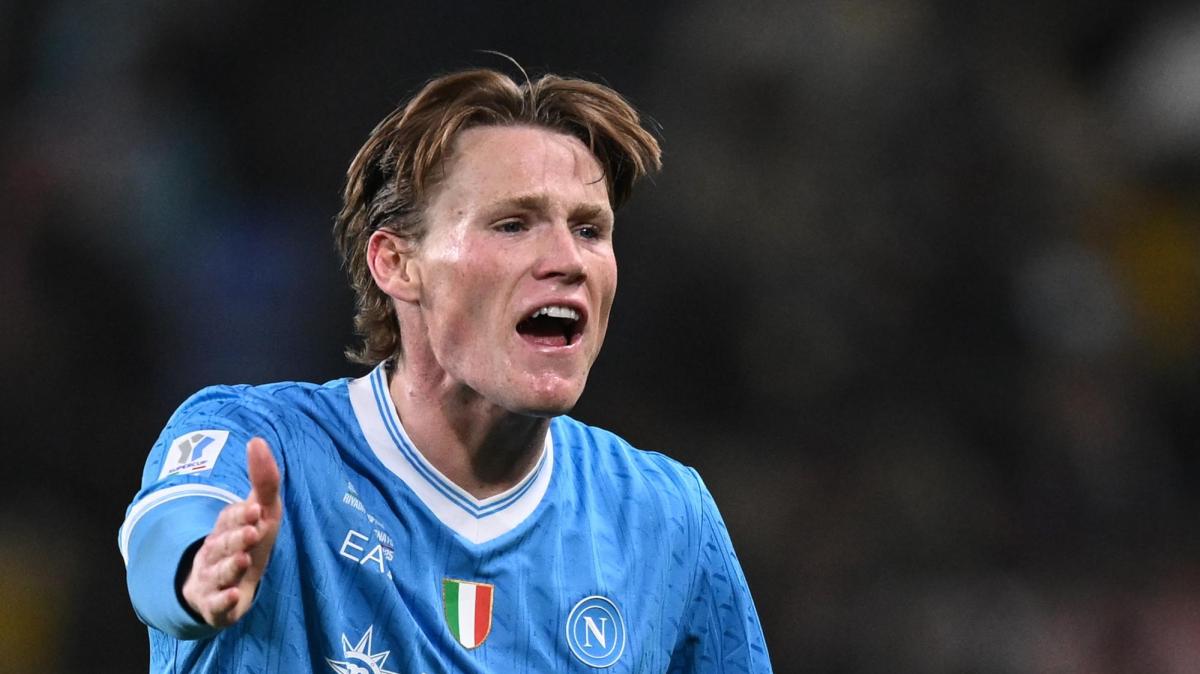 McTominay finisce in un museo: la sua rovesciata nella National Gallery di Edimburgo