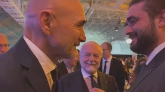 VIDEO - ADL incontra Spalletti: "Organizza una rimpatriata per il Napoli da te in campagna"