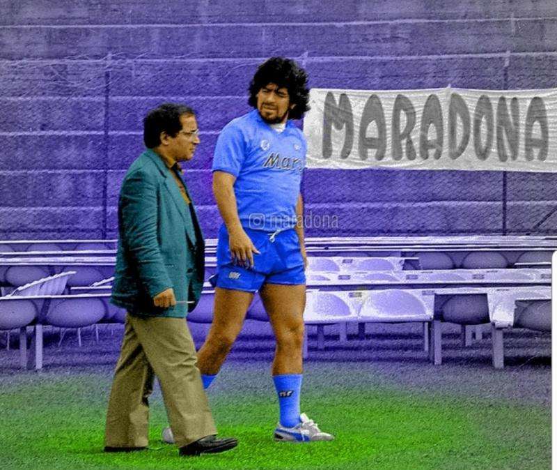 FOTO - Maradona non dimentica Carlo Iuliano: "Sempre nel mio cuore"