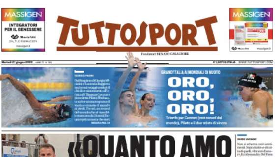 PRIMA PAGINA - Tuttosport: "Toro: il trucco per Joao Pedro"