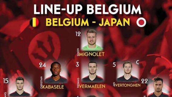 Belgio, Mertens in campo dal primo minuto contro il Giappone: le scelte di Martinez