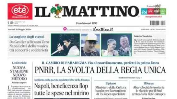 Il Mattino: “De Laurentiis va a Ibiza, obiettivo riportare Conte”