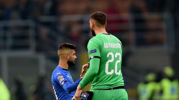 Italia, i convocati di Mancini: c'è Insigne, Meret con l'U21. Ci sono Belotti, Quaglia e Kean