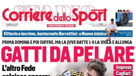 PRIMA PAGINA - Corriere dello Sport: “Riecco il Napoli dello scudetto"