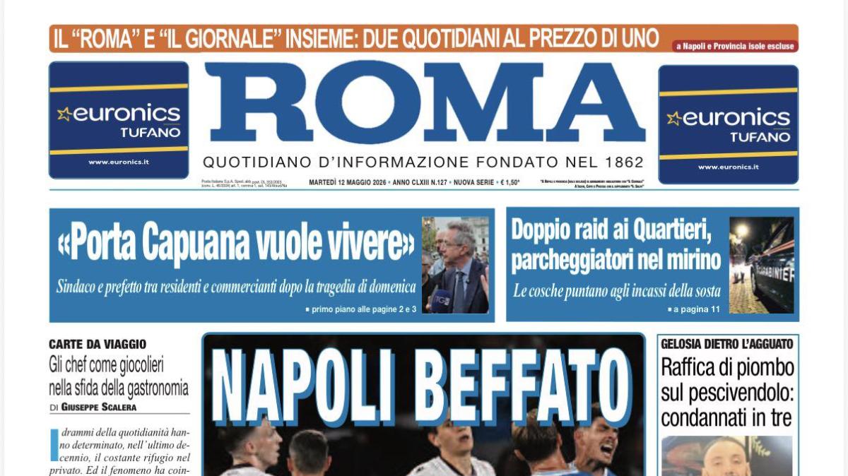 Il Roma: "Napoli beffato"