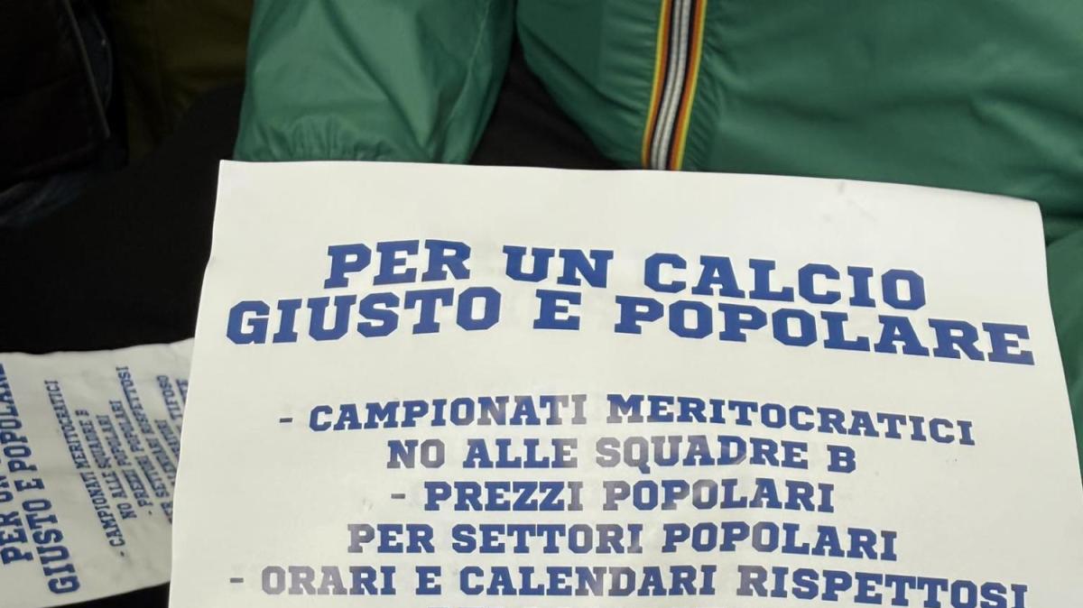 Petizione per un "calcio giusto": il volantino delle Curve