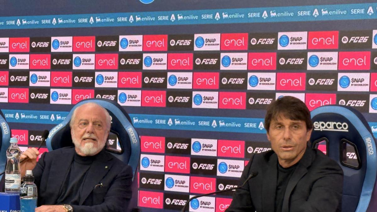Conte: "Lascio perché non sono riuscito a compattare l'ambiente! Nazionale? Chiacchiere! ADL: "Pronti 200mln e in due anni stadio da 70mila posti!"