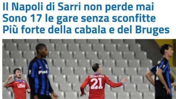 FOTO - "Il Napoli di Sarri non perde mai": Sportmediaset elogia gli azzurri