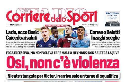 PRIMA PAGINA - Cds Campania: "Osimhen, non c'è violenza: solo 1 turno"