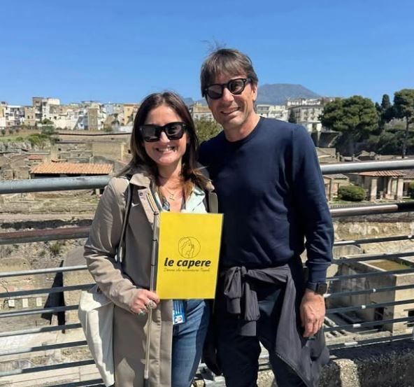 Conte sempre più turista: oggi era agli scavi di Ercolano