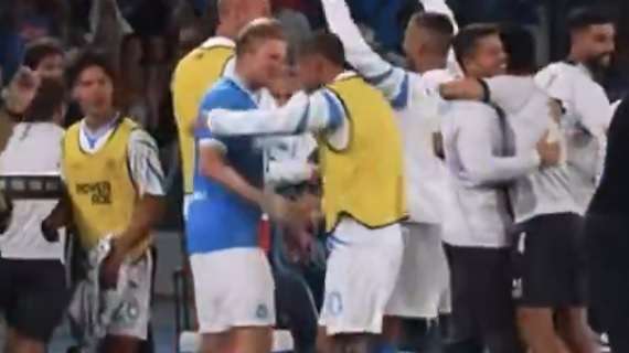 "Fratm!", De Bruyne esulta in napoletano con Mazzocchi