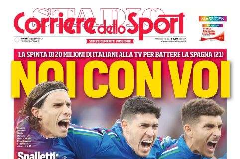 Corriere dello Sport: "Rafa Marin primo colpo per Conte"