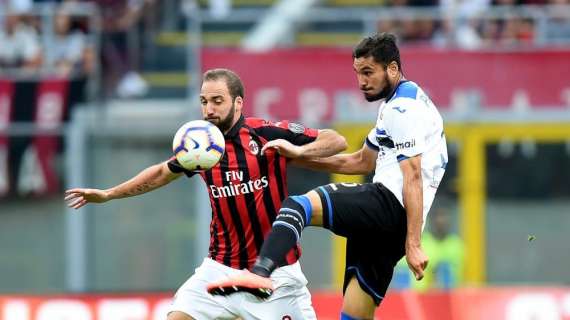 Milan, che beffa: l'Atalanta strappa il pareggio in pieno recupero 