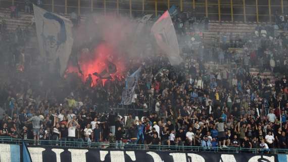 Napoli-Inter, già ad un passo il sold-out: restano disponibili inferiori di Distinti e Curve e la Posillipo