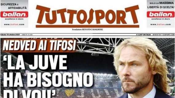 PRIMA PAGINA - Tuttosport: "Torino, Juric sorridi: Pobega c'è!"