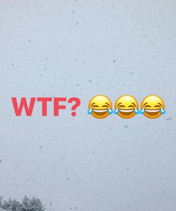 FOTO - Neve a Napoli, Milik incredulo su Instagram: "Ma che c..."