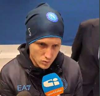 VIDEO - Zielinski in mixed: “Sto abbastanza bene, valuteremo domani. Ecco cosa ci chiede il mister”