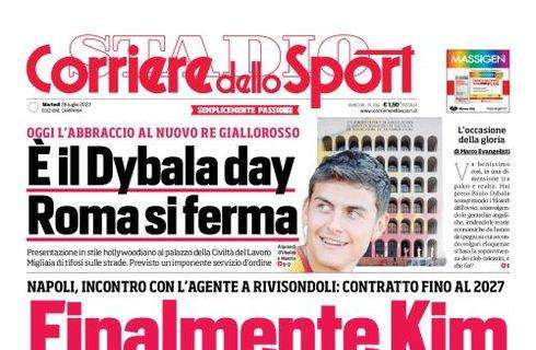 PRIMA PAGINA - Cds Campania: ”Finalmente Kim”