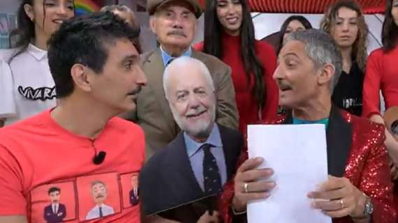 Fiorello in diretta tv ad ADL: "Non posso venire a Napoli, sarebbe stato bellissimo". Retroscena su Spalletti