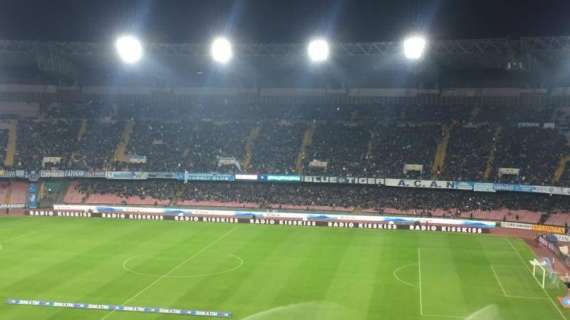 FOTO - San Paolo già verso il tutto esaurito: grande cornice di pubblico per Napoli-Inter