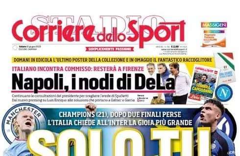 PRIMA PAGINA – Cds Campania: “Napoli, i nodi di DeLa”