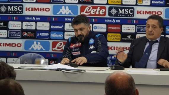 Gattuso in conferenza: "Non parlatemi di sfortuna! Squadra soffre mentalmente, ci manca equilibrio. Mertens? Serve solidità"