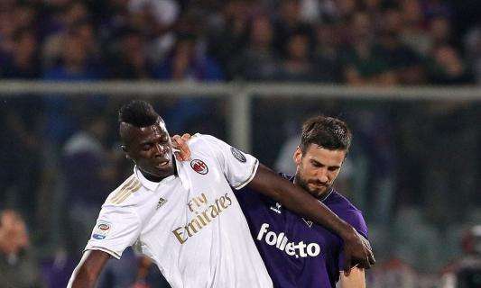 Fiorentina-Milan 0-0 al 45esimo: i viola falliscono un calcio di rigore