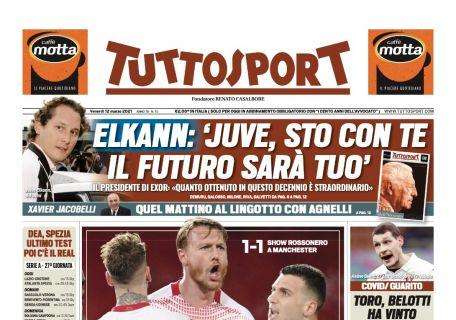 PRIMA PAGINA - Tuttosport: “Diavolo che Milan!”