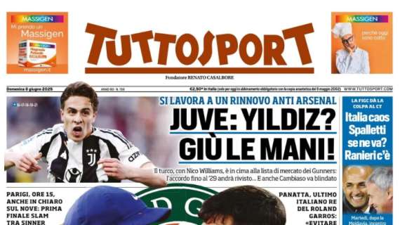 Tuttosport: "Juve: Yildiz? Giù le mani".