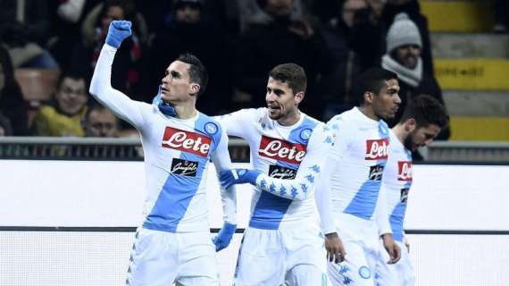 Milan-Napoli 1-2, le pagelle: Insigne-Mertens, quanto talento! Albiol un muro, Callejon col cuore, male Tonelli e Strinic