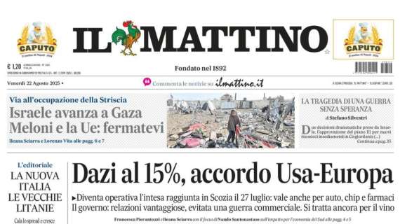 Il Mattino: “Un altro anno da campioni”