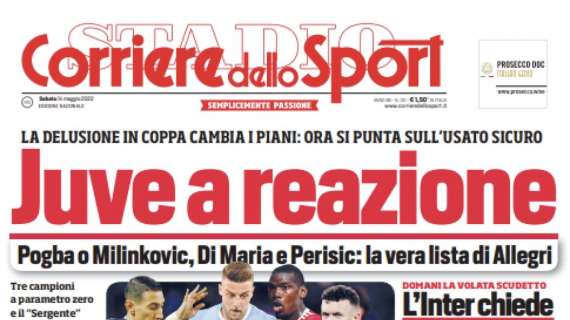 PRIMA PAGINA - Corriere dello Sport: “Spalletti show: 'Girerò Napoli in camper’”