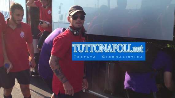 FOTOGALLERY TN - Il Galatasaray è a Napoli: ecco Muslera, Sneijder e Drogba