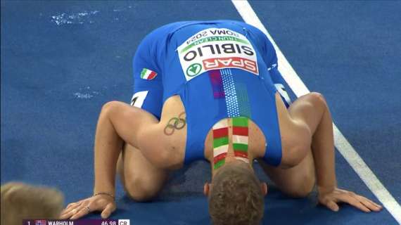 Europei di atletica, argento e record italiano per il napoletano Sibilio nei 400 ostacoli