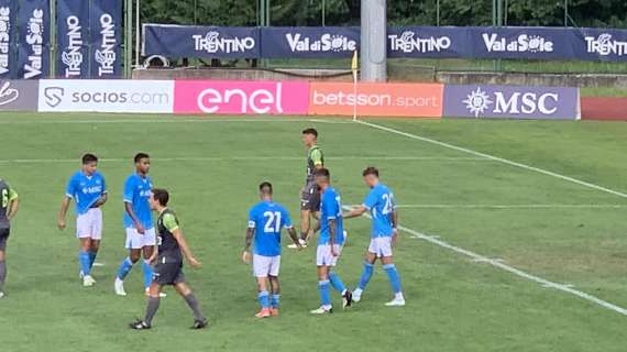 Napoli-Anaune 4-0 (44' Spinazzola, 53' Cheddira rig, 56' Gaetano, 72' Ngonge): poker azzurro al debutto!